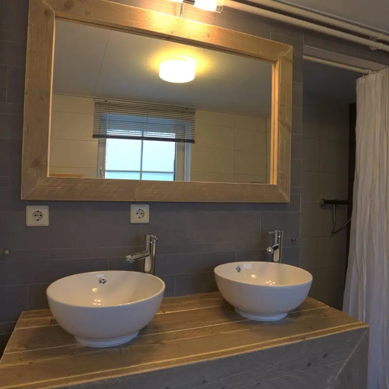 Double Basin wooden Vanity
